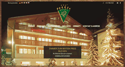 Desktop Screenshot of hotel-perren.ch